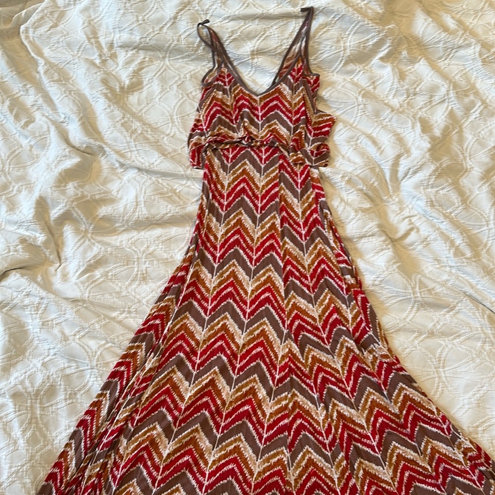 Flowy Ecote maxi dress size XS